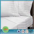 70% coton 30% polyester 250TC mercerisant lit blanc SHeet tissu